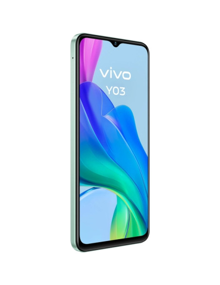 Vivo Y03 Smartphone Pantalla 6.56"" - 4GB - 128GB - Camara 13Mp - Bateria 5000mAh - Admite Carga de 15W - Color Verde