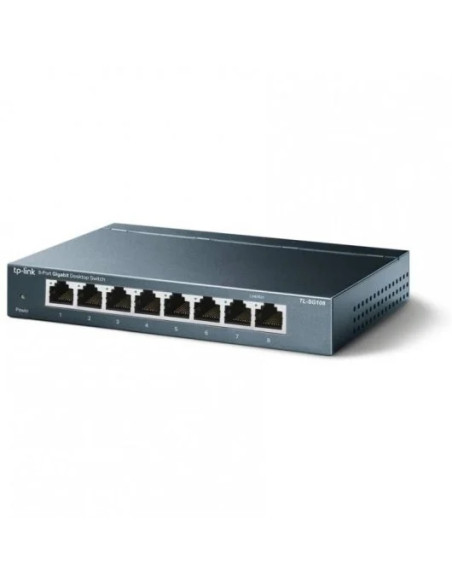 TP-Link Switch de 8 Puertos RJ45 10/100/1000Mbps - No Administrado