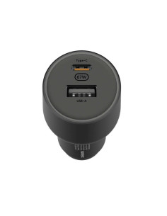 Xiaomi Car Charger Cargador de Coche 67W - 1x USB-C, 1x USB-A + Cable - Compatible con Carga Rapida