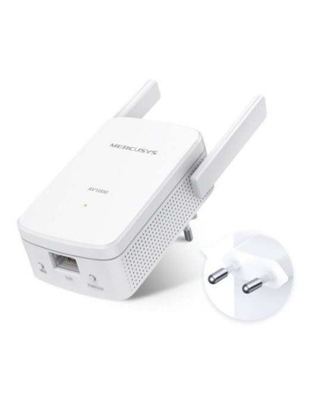 Mercusys MP510 Kit WiFi Powerline AV1000 Gigabit - 1000Mbps - Alcance hasta 300m - Gigabit Ethernet