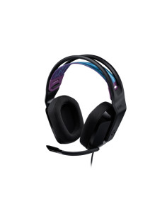 Logitech G335 Auriculares Gaming con Microfono - Adaptador USB-C - Multiplataforma - Altavoces Dinamicos - Jack 3.5mm - Color Ne