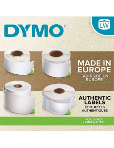 Dymo LW 11354 Etiquetas Originales Multiusos Autoadhesivas - 57x32mm - 1000 Unidades - S0722540 2