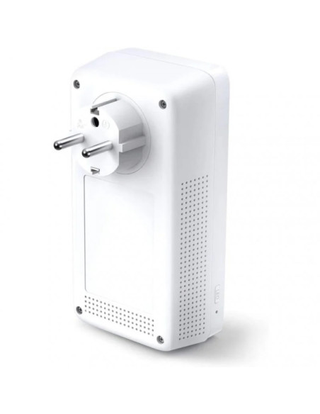 TP-Link Punto de Acceso WiFi AC1200 Doble Banda - Transferencia de hasta 1200Mbps - Enchufe Integrado y 3x RJ45 - 2x2 MIMO