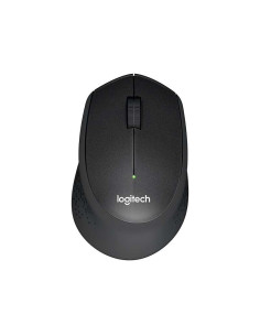 Logitech M330 Silent Plus Raton Inalambrico USB 1000dpi - Silencioso - 3 Botones - Uso Diestro - Color Negro