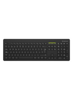 Unykach MK212 Pro Slim Wireless Pack de Teclado Inalambrico Slim 108 Teclas de Membrana + Raton Inalambrico 1600dpi, 3 Botones, 2