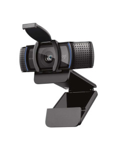 Logitech C920e Webcam Full HD 1080p USB 3.2 - Enfoque Automatico - Microfonos Integrados - Tapa de Obturador - Campo Visual de 7