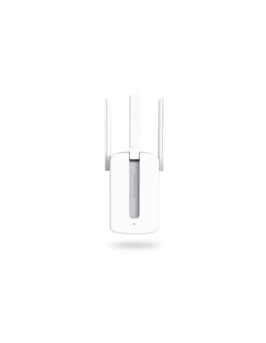 Mercusys Repetidor Amplificador Extensor de Red WiFi - Hasta 300Mbps - Tecnologia MIMO - Boton WPS - 3 Antenas Externas