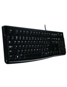 Logitech K120 Teclado USB - Resistente a Salpicaduras - Cable de 1.50m