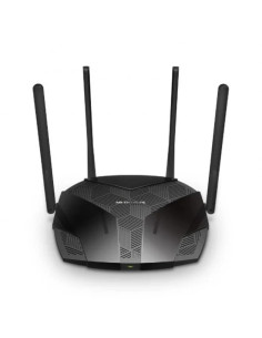 Mercusys Router WiFi 6 Doble Banda AX3000 - 4 Puertos 10/100/1000Mbps - 4 Antenas 5dBi - OFDMA, MU-MIMO