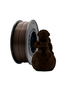 Filamento 3D PLA - Diametro 1.75mm - Bobina 1kg - Color Ebano