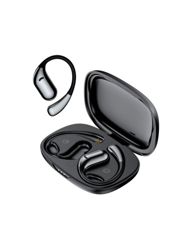 Blackbyte by Pedro Buerbaum Sport Boost Pro Auriculares Bluetooth Deportivos - Altavoz de 15mm - Control Tactil - Color Negro
