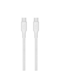 Blackbyte by Pedro Buerbaum Cable USB-C Macho a USB-C Macho de Silicona - Hasta 60W - 2 metros - 480Mbps - Compatible con Carga