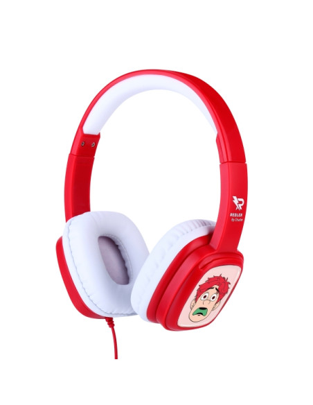 Redlox by Chuster Color Auriculares con Cable de 1m - Altavoz 30mm - 32Ohm - Sensibilidad 85dB - Conector Jack 3.5mm - Personali