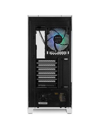Caja Gaming Semitorre Nox Hummer ETHER/ Blanca y Negra