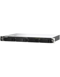 NAS QNAP TS-435XEU/ 4 Bahías 3.5"- 2.5"/ 4GB DDR4/ Formato Rack 1U 2