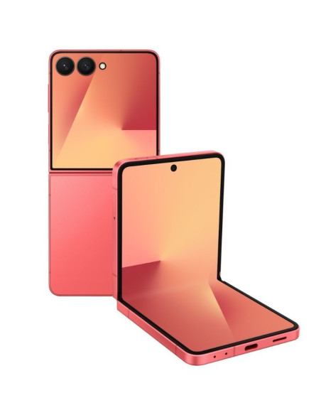 Smartphone Samsung Galaxy Z Flip7 12GB/ 256GB/ 6.9"/ 5G/ Rojo Coral