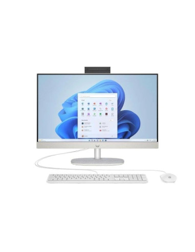 HP 27-CR0105NS All-in-One Intel Core i5-1335U - 8GB DDR4 - 512GB SSD - 27" FHD Tactil - Windos 11 Home - Color Blanco + Teclado