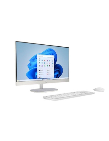 HP 27-CR0105NS All-in-One Intel Core i5-1335U - 8GB DDR4 - 512GB SSD - 27" FHD Tactil - Windos 11 Home - Color Blanco + Teclado