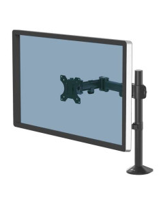 Fellowes Reflex Brazo para Monitor individual - Hasta 8kg - Ajustable en Altura y Profundidad - Sistema de Gestion de Cable - Co