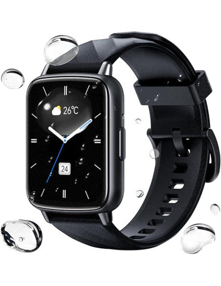 ZTE Watch Live 3 Reloj Smartwatch Pantalla 1,83" - Mas de 100 Modos Deportivos - IP68 - 7 Dias Autonomia - Color Negro