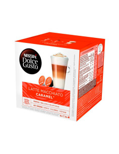 Cafe dolce gusto latte macchiato caramelo caja de 16 capsulas