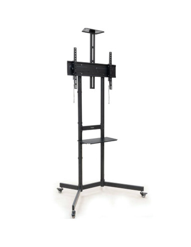 Soporte de Suelo Inclinable con Ruedas TooQ NEFERTITI FS1151M-B para TV de 37-70"/ hasta 70kg