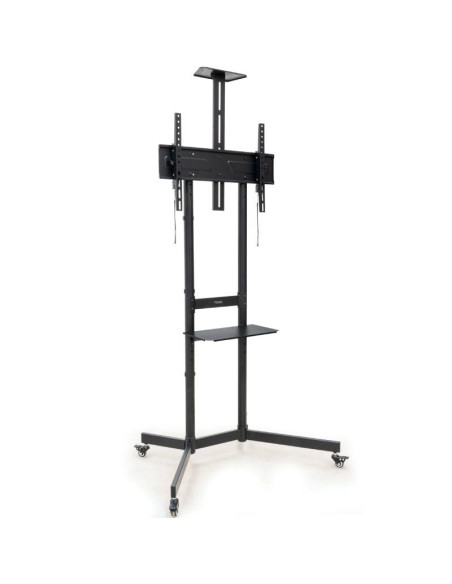 Soporte de Suelo Inclinable con Ruedas TooQ NEFERTITI FS1151M-B para TV de 37-70"/ hasta 70kg