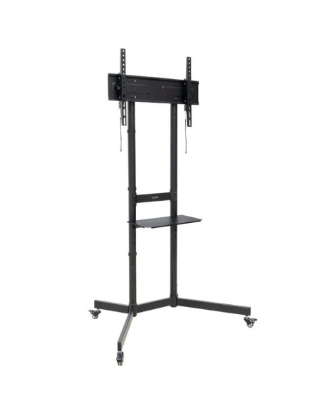 Soporte de Suelo Inclinable con Ruedas TooQ KEFRÉN FS1150M-B para TV de 37-70"/ hasta 70kg