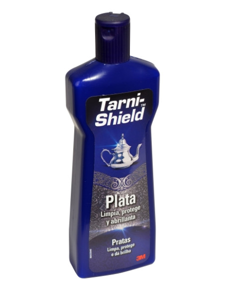 3M Tarni-Shield Liquido para Limpieza y Proteccion de Plata - 250ml - Base de Agua - Evita la Oxidacion