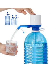 Innovagoods Watler Dispensador de Agua XL para Garrafas hasta 12L - Polipropileno - Libre de BPA - Sistema Antigoteo - Incluye 3