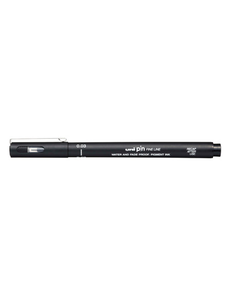 Rotulador uni pin calibrado pin003-200 negro