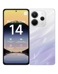 Xiaomi Redmi Note 14 Smartphone Pantalla AMOLED 6.67" - 6GB - 128GB - Camara Principal 108MP - Bateria 5500mAh - HyperCharge 33
