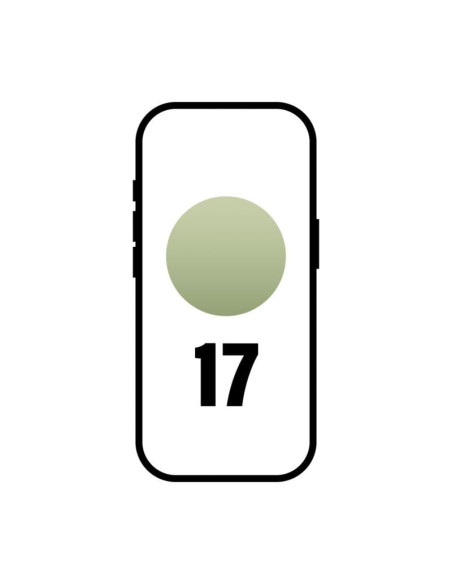 Smartphone Apple iPhone 17 256GB/ 6.3"/ 5G/ Verde salvia