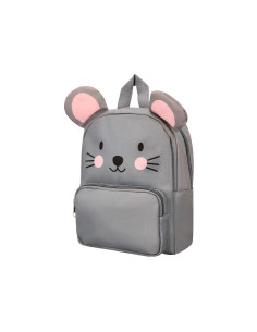 Mochila infantil imaginovo backpack buddies raton dos compartimentos poliester 280x90x200 mm 2