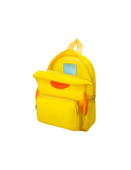 Mochila infantil imaginovo backpack buddies pollo amarillo dos compartimentos poliester 280x90x200 mm
