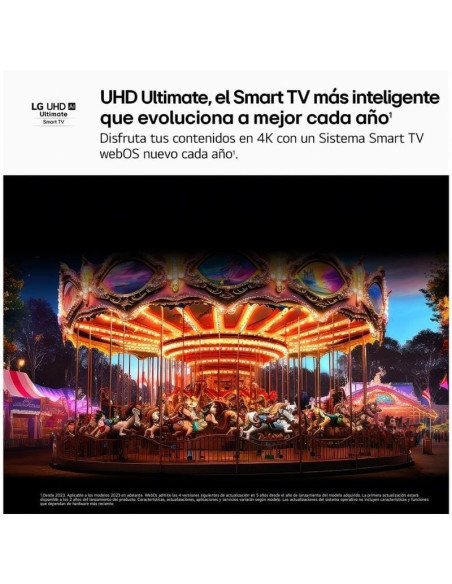 Televisor LG NanoCell 50NANO80A6B 50"/ Ultra HD 4K/ Smart TV/ WiFi