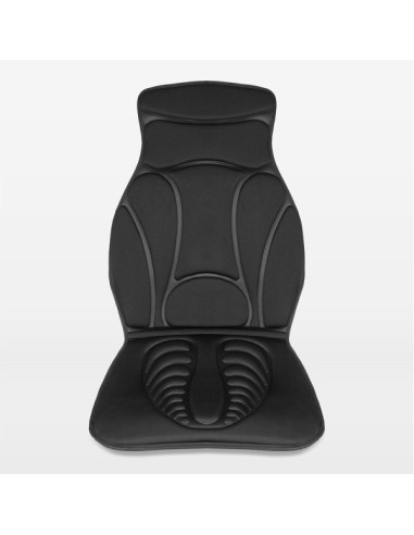 Innovagoods Shiatsu Asiento de Masaje Termico - 5 Modos - Funcion Calor - Regulable en Velocidad - Ergonomico - Incluye Adaptado