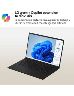 Portátil LG Gram 14Z90T-G.AD88B Intel Core Ultra 7-255H/ 32GB/ 1TB SSD/ 14"/ Win11 2