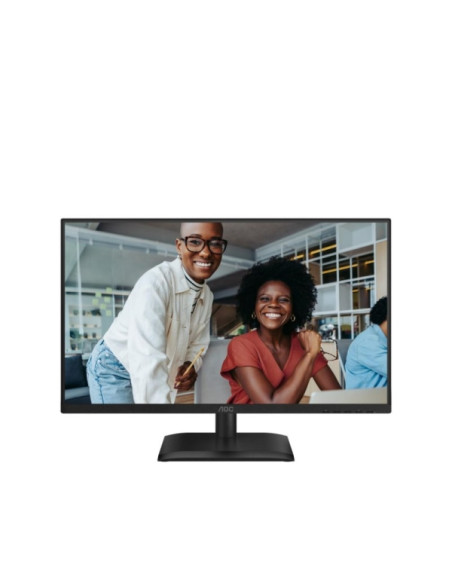 AOC Monitor 23.8" LED IPS FullHD 120Hz - Respuesta 4ms - Ajustable en Altura, Giratorio e Inclinable  - Altavoces 4W - USB, HDM