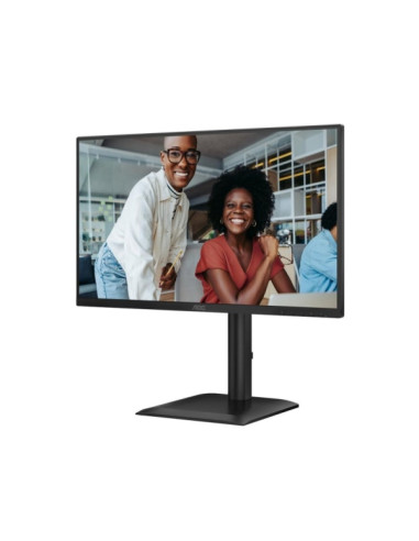 AOC Monitor 23.8" LED IPS FullHD 120Hz - Respuesta 4ms - Ajustable en Altura, Giratorio e Inclinable  - Altavoces 4W - USB, HDM