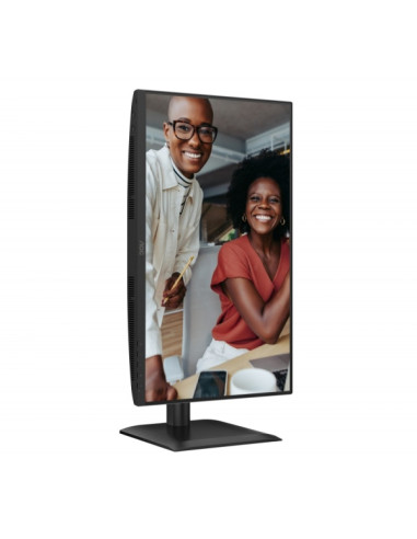 AOC Monitor 23.8" LED IPS FullHD 120Hz - Respuesta 4ms - Ajustable en Altura, Giratorio e Inclinable  - Altavoces 4W - USB, HDM
