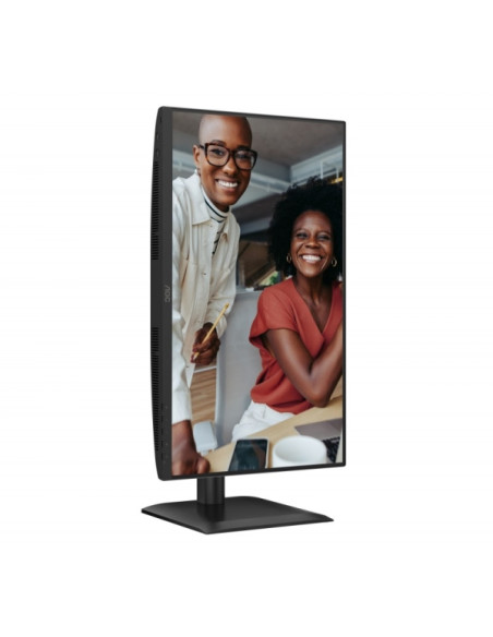 AOC Monitor 23.8" LED IPS FullHD 120Hz - Respuesta 4ms - Ajustable en Altura, Giratorio e Inclinable  - Altavoces 4W - USB, HDM