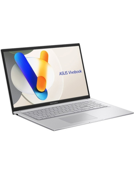 Asus VivoBook 17 Portatil 17.3" Intel Core 5-120U - 16GB - 1TB SSD - Color Plata - Teclado QWERTY (ES)