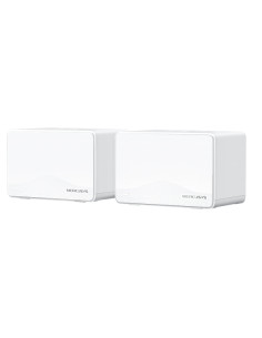 Mercusys Halo H25BE Pack de 2 Unidades Sistema Mesh Wi Fi 7 BE3600 - Cobertura Hasta 460m2 - Velocidad hasta 3600 Mbps - Color B