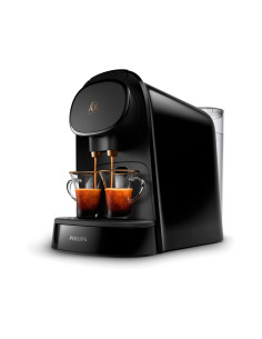 Cafetera de capsulas philips barista 19 bares 1450w 1l doble espresso compatible con capsulas l'or y nespresso