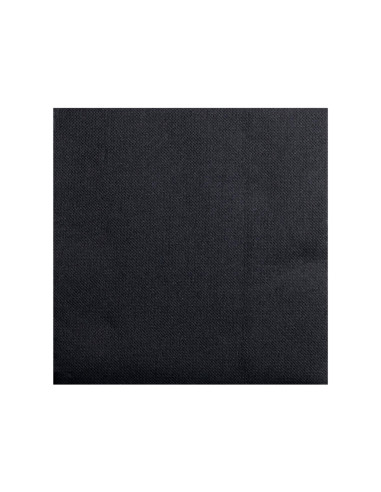 Servilleta pronappe celulosa micro grofada 20x20 cm 2 capas color negro paquete de 50 unidades