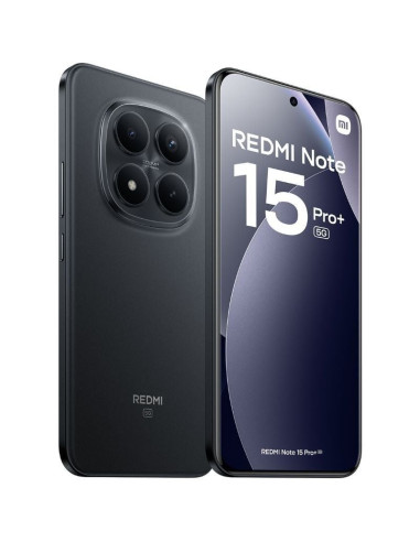 Smartphone Xiaomi Redmi Note 15 Pro Plus 12GB/ 512GB/ 6.83"/ 5G/ Negro