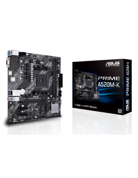 Asus Prime A520M-K (A520) Socket AM4 micro-ATX