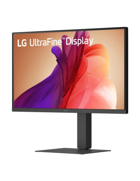 LG Monitor LED 27" IPS UHD 4K 60Hz HDR 10 - Respuesta 5ms - Ajustable en Altura, Inclinable y Giratorio - Altavoces 2 x 5W - 16