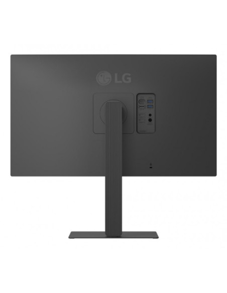 LG Monitor LED 27" IPS UHD 4K 60Hz HDR 10 - Respuesta 5ms - Ajustable en Altura, Inclinable y Giratorio - Altavoces 2 x 5W - 16